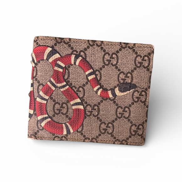Gucci Other - Gucci GG Kingsnake Monogram Bifold Wallet